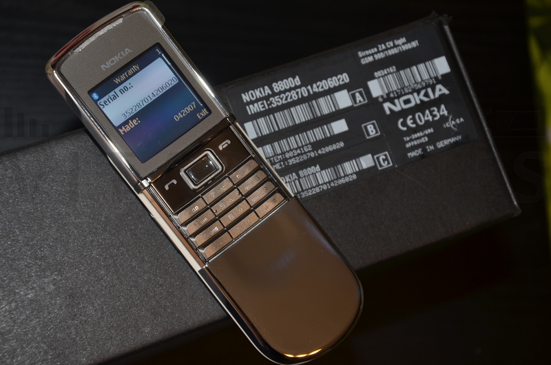 Nokia 8800 Sirocco White